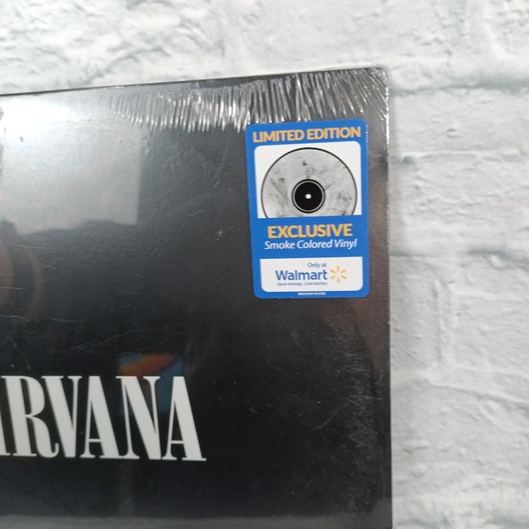 NIRVANA "BEST OF " Smoke Colored Vinyl LP Greatest Hits Cobain Grohl New Sealed - Picture 2 of 5